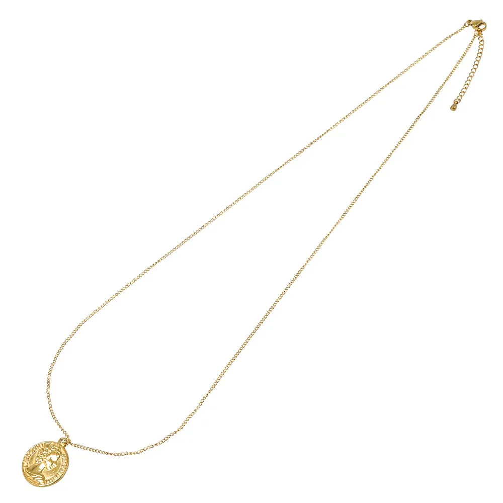 Coin Long Necklace