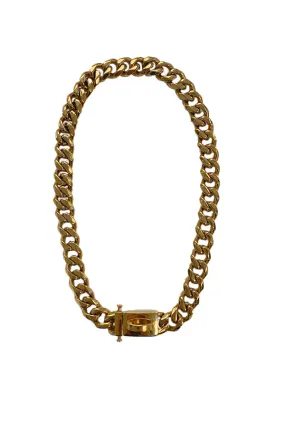 Collier Chain Necklace- Gold