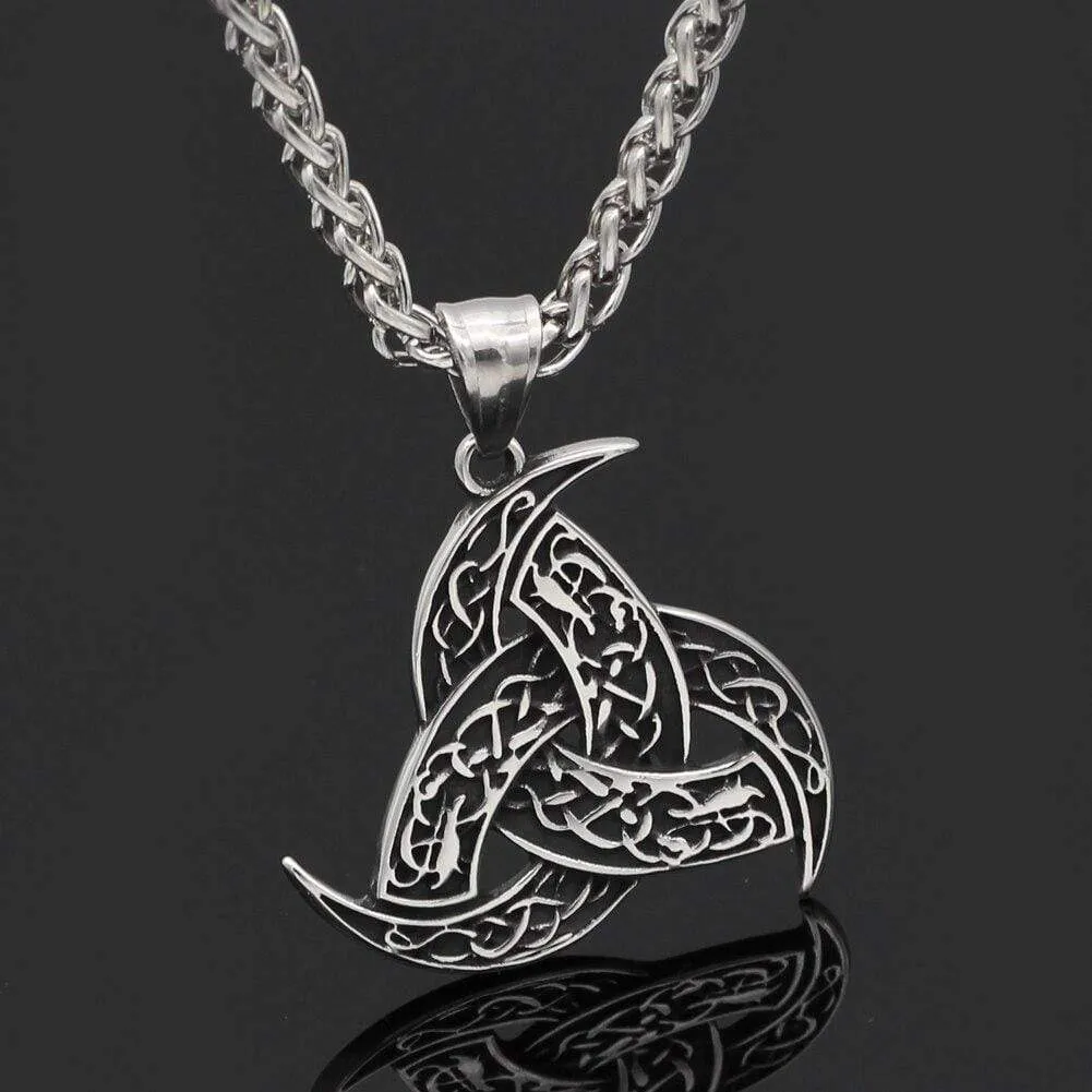 Collier corne d'Odin | Acier Inoxydable