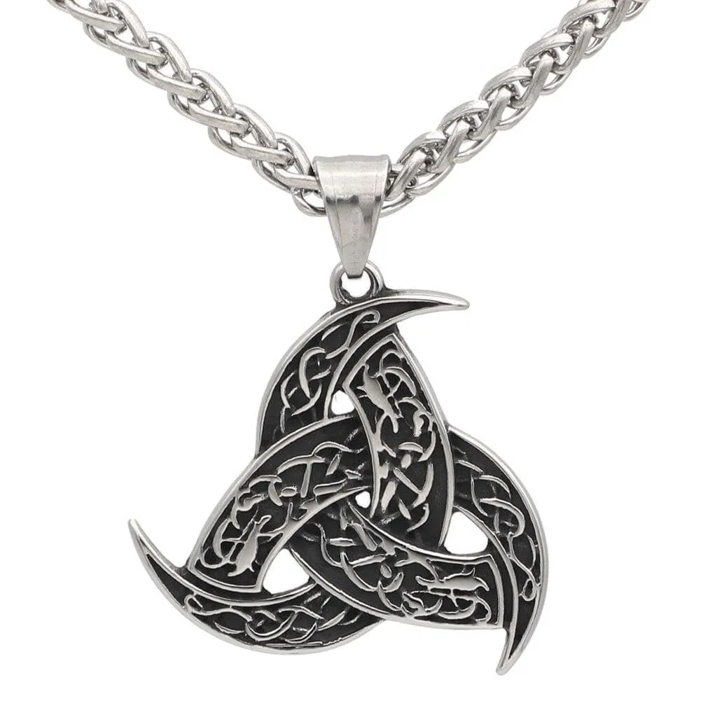 Collier corne d'Odin | Acier Inoxydable