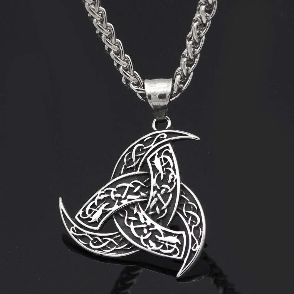 Collier corne d'Odin | Acier Inoxydable