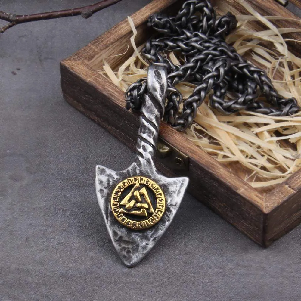 Collier de flèches viking - Rune Valknut