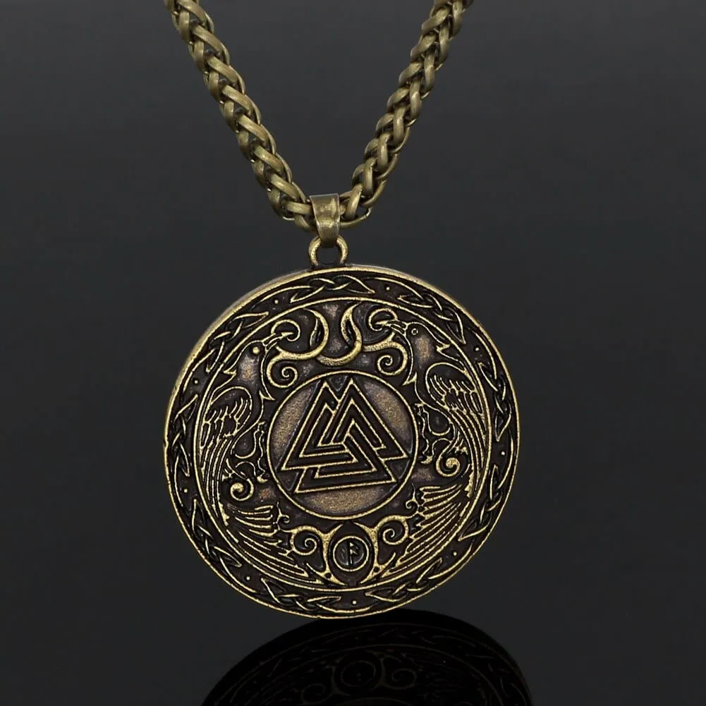 Collier de la Trinité Viking - Valknut