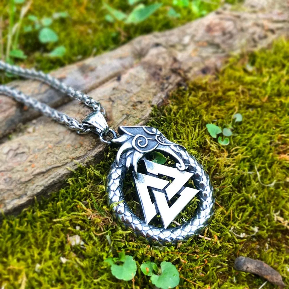 Collier du valeureux combattant - Valknut