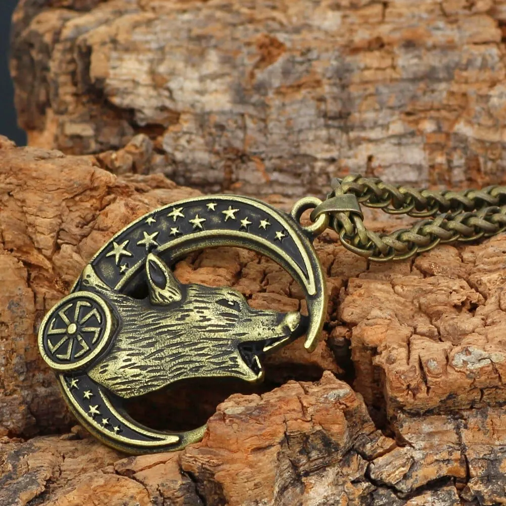 Collier loup d'Odin