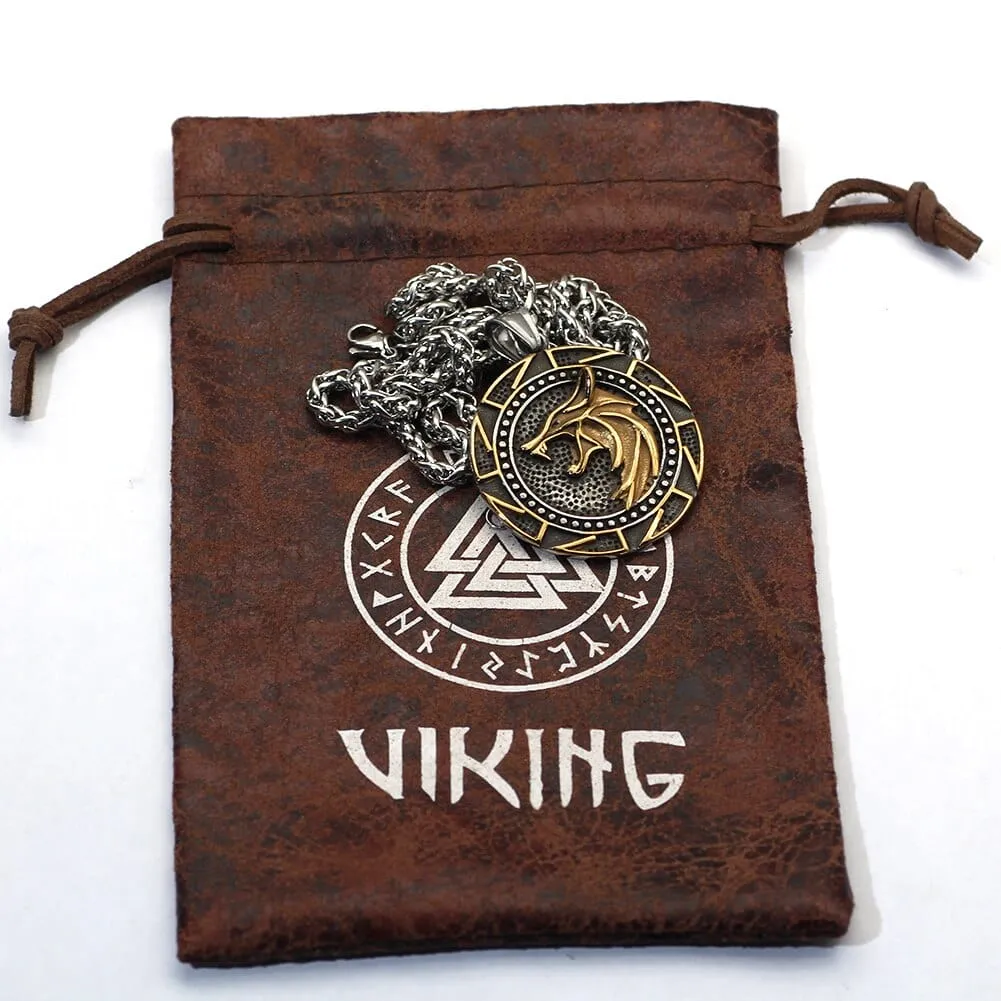 Collier viking puissance des loups nordiques