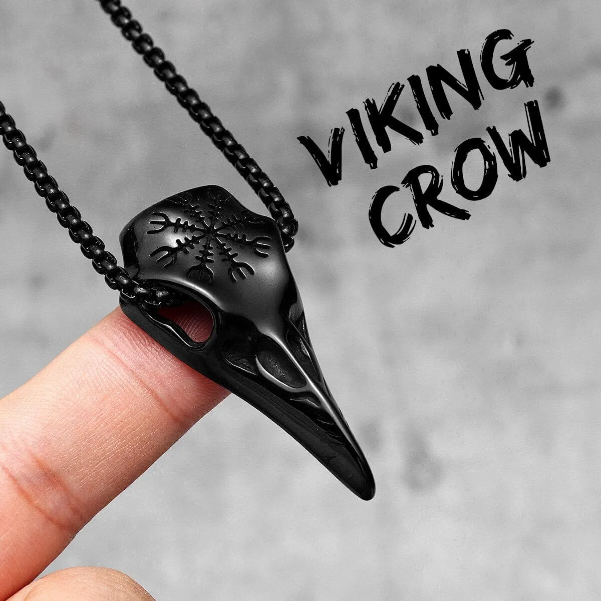 Collier Viking "Pendentif de la Connaissance des Mondes"