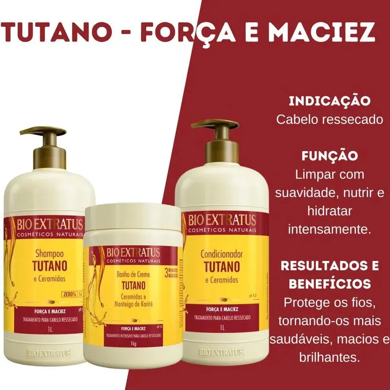 CONDICIONADOR TUTANO E CERAMIDAS BIO EXTRATUS 250ML