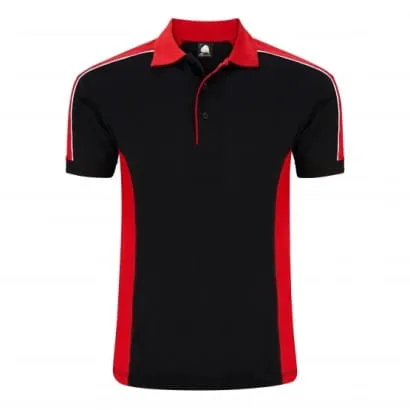 Contrast Avocet Uniform Polo Shirt with Piping -1188