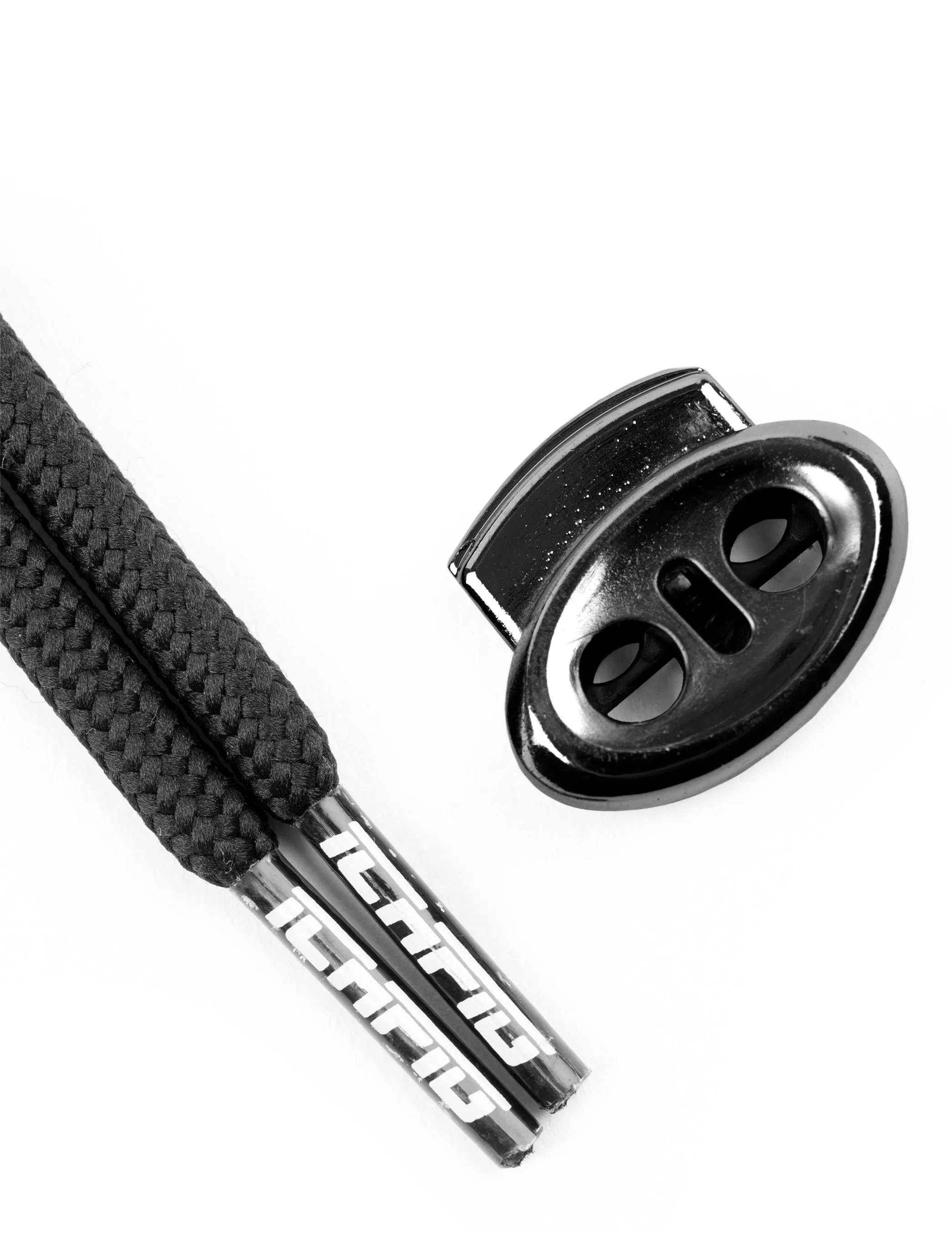 Cord & Toggle Combo - Black / Chrome