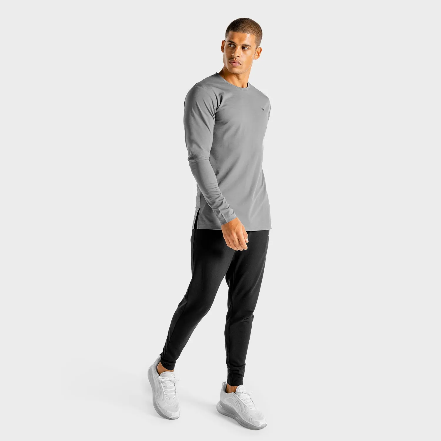 Core Long Sleeves Tee - Grey