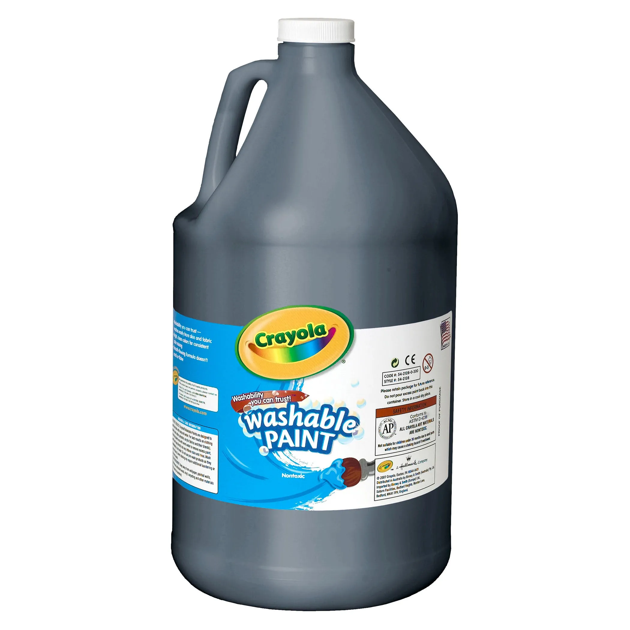 Crayola Washable Paint Gallon Black