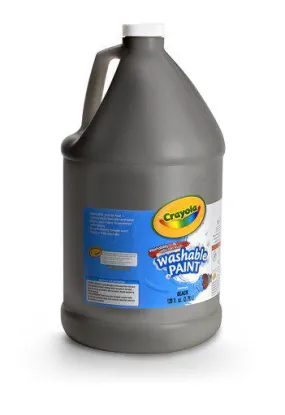 Crayola Washable Paint Gallon Black