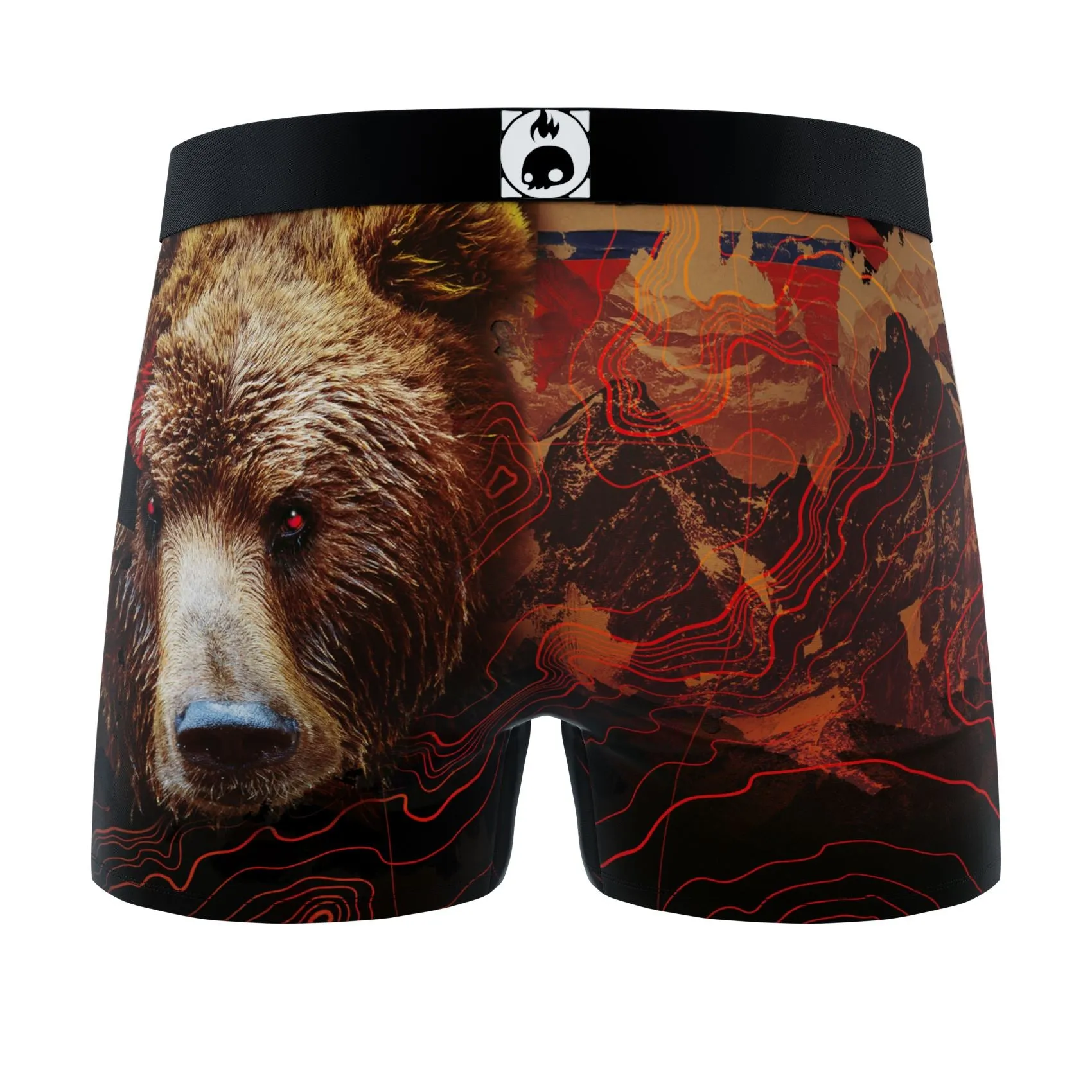 CRAZYBOXER Outdoor Bear Men's Boxer Briefs