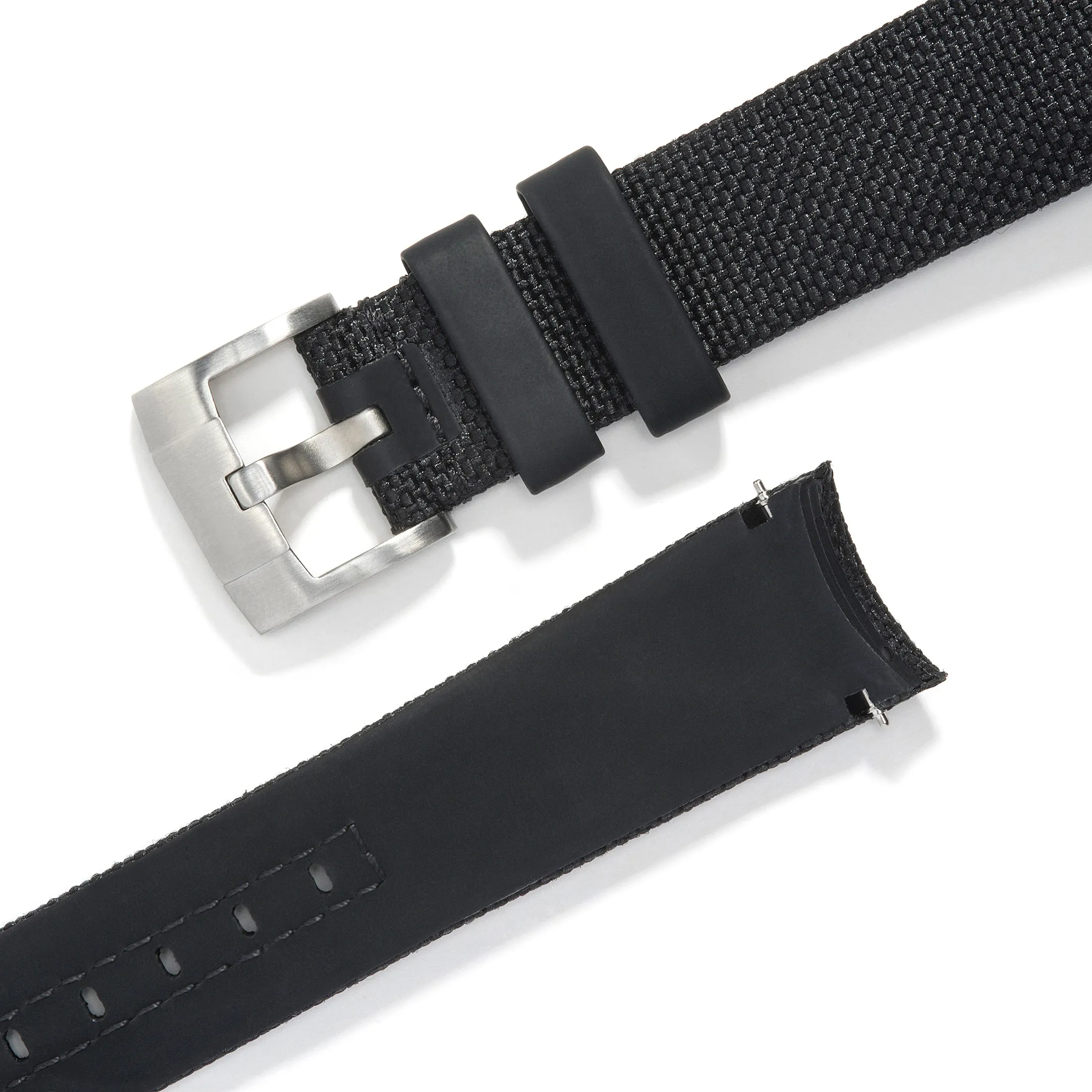 Curved End Nylon Strap for Rolex Explorer II with Tang Buckle