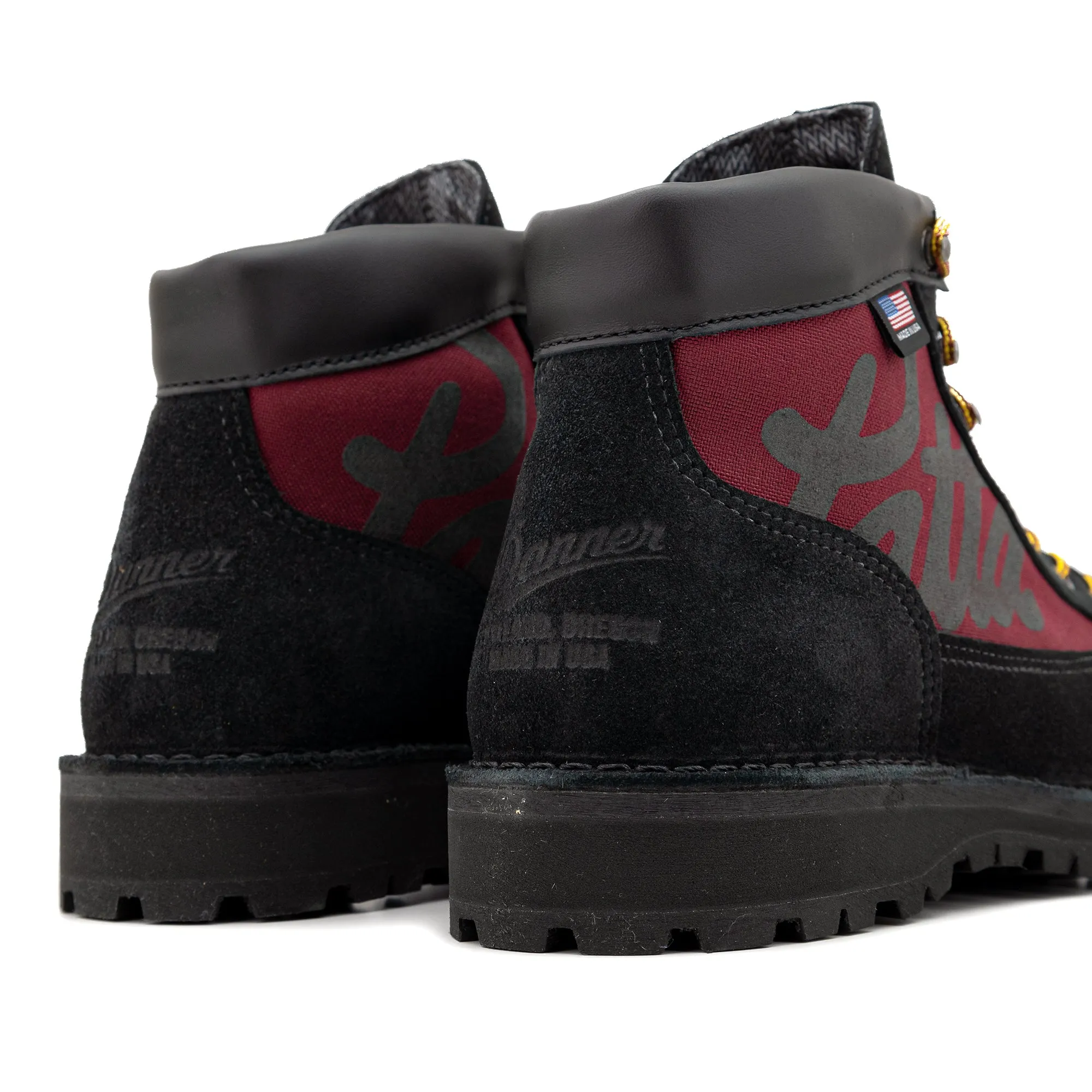 Danna x Patta Danner Light Boot Black/Red/Green