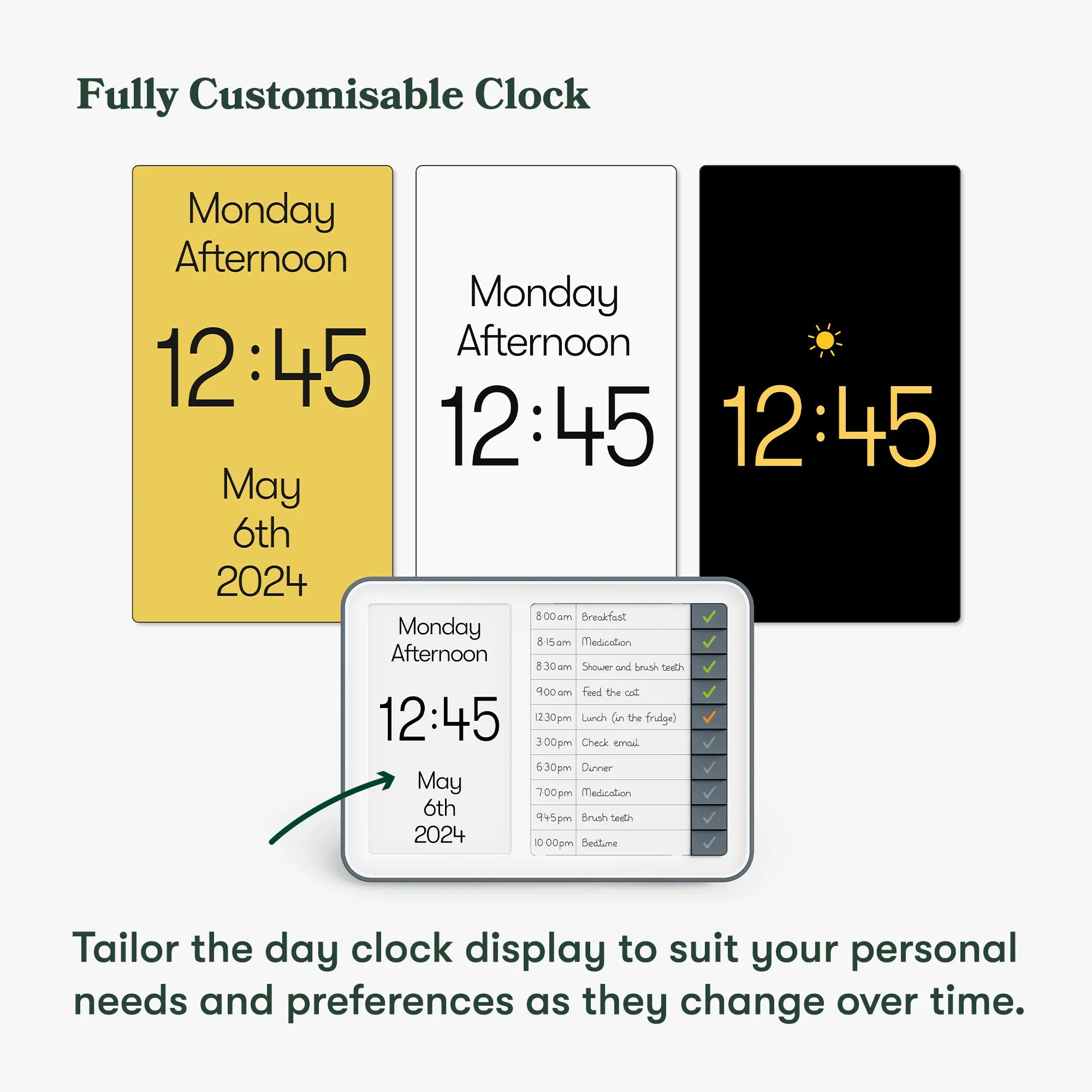 Day Hub day clock - VAT Free