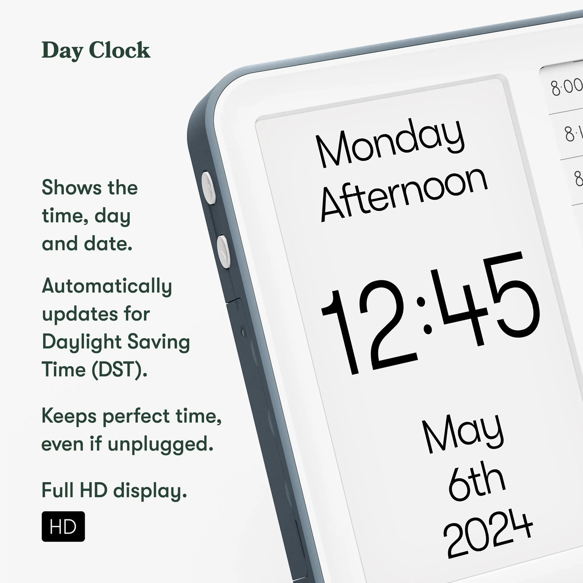 Day Hub day clock - VAT Free