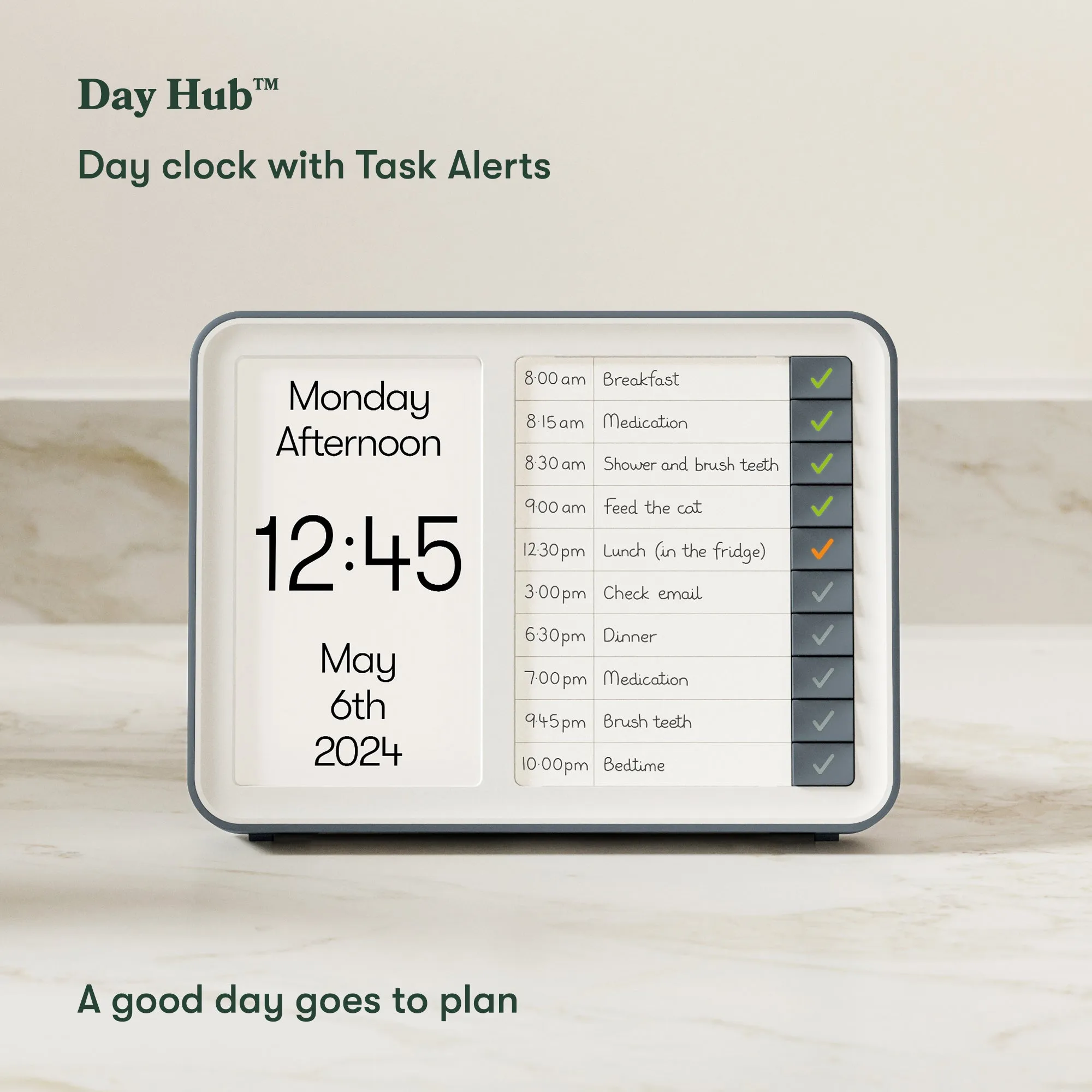 Day Hub day clock - VAT Free