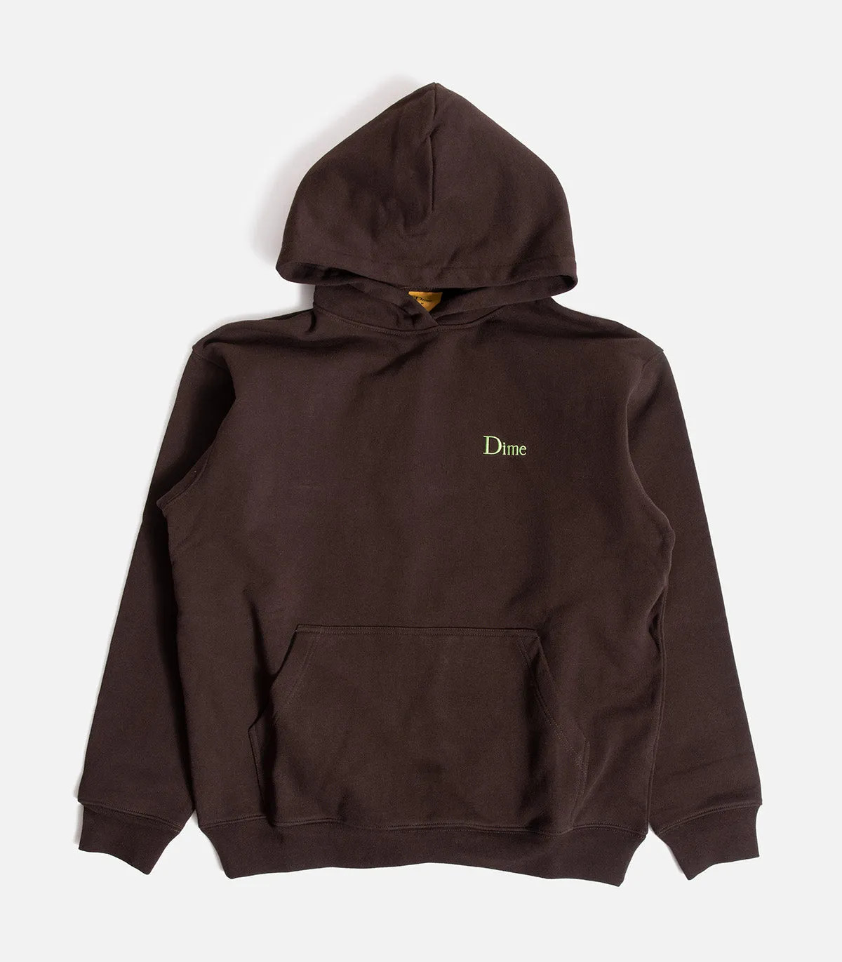 Dime Classic Small Logo Hooded Sweatshirt