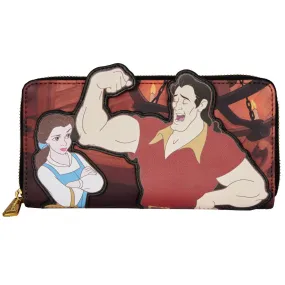 Disney Villains Scene Gaston Zip-Around Wallet