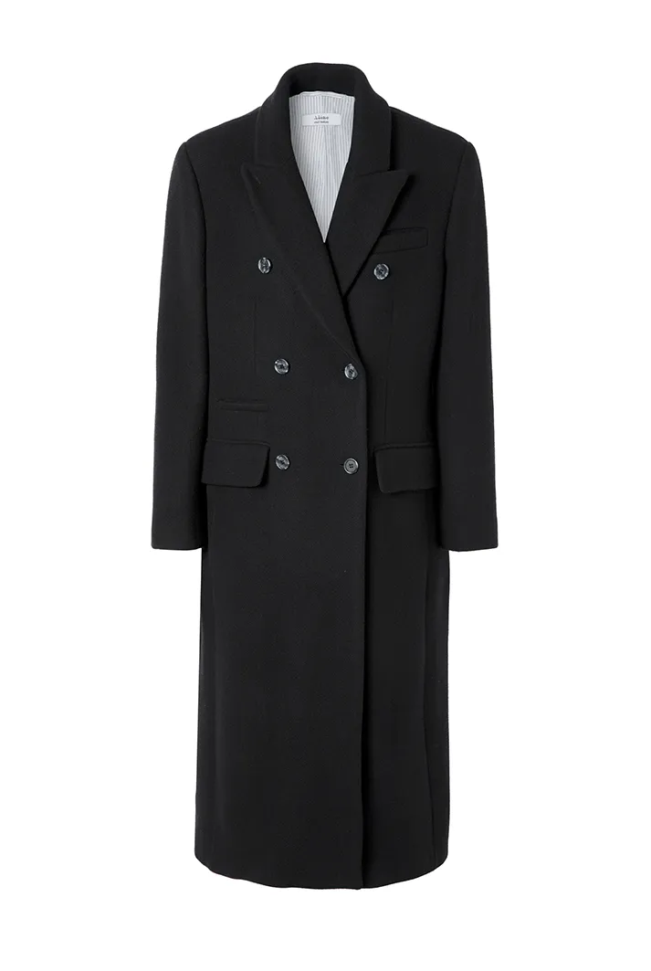 Double-breasted Wool Coat