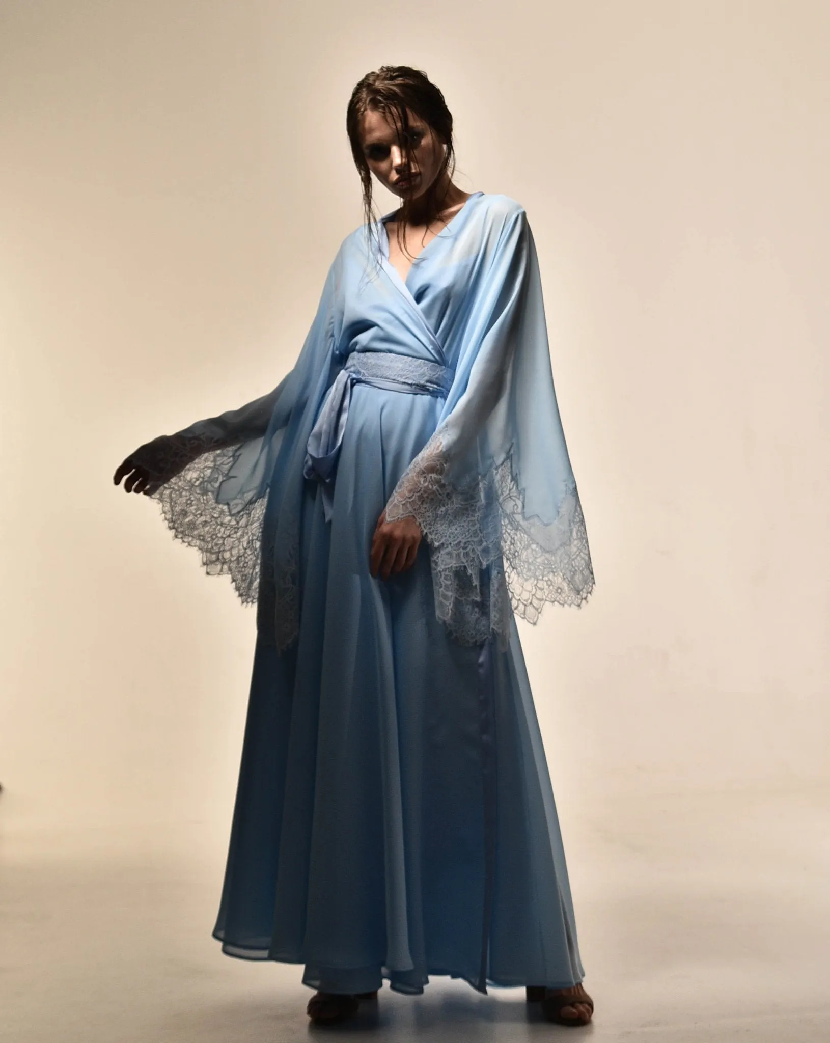 Dreamer Luxury Chiffon Sheer Robe