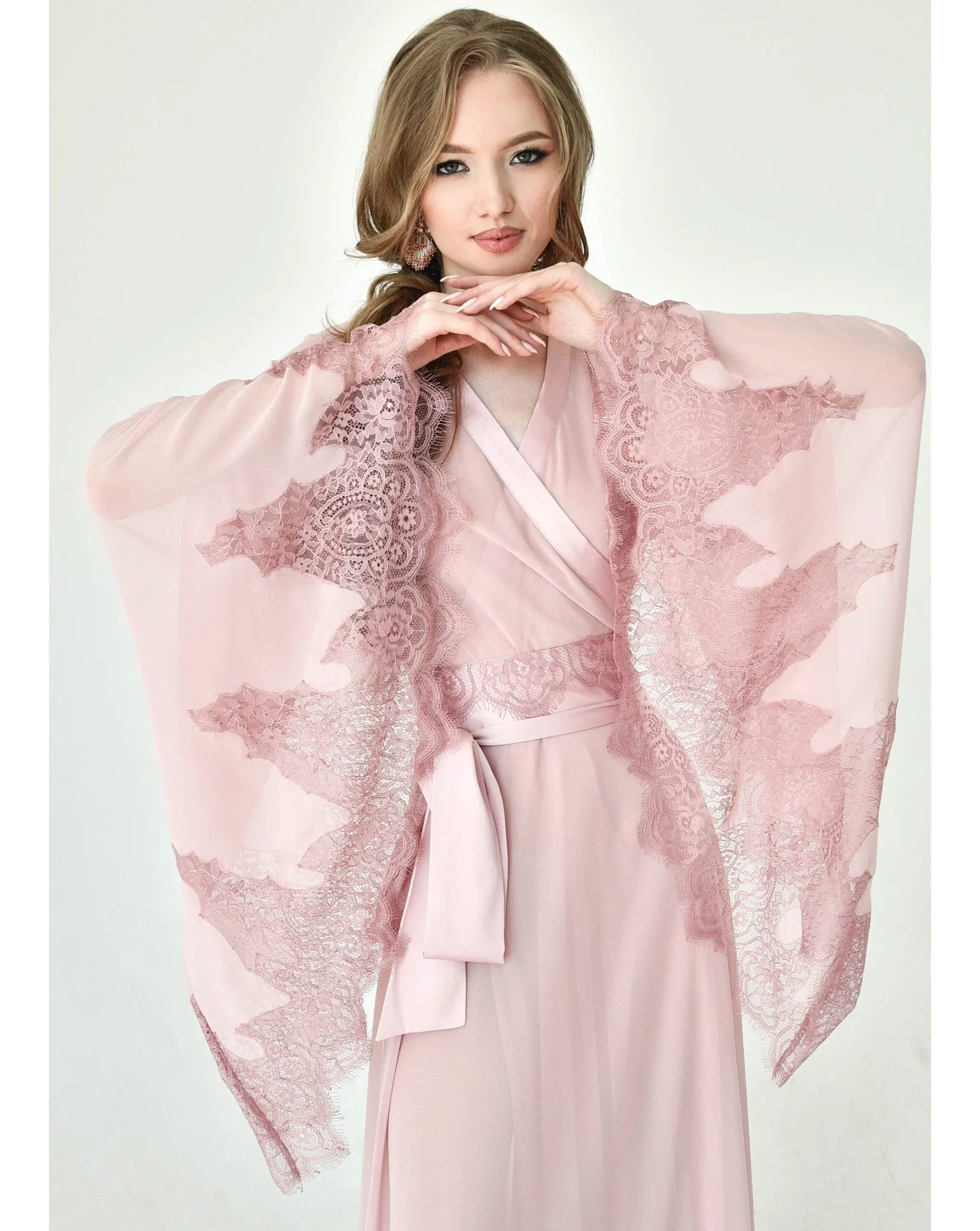 Dreamer Luxury Chiffon Sheer Robe