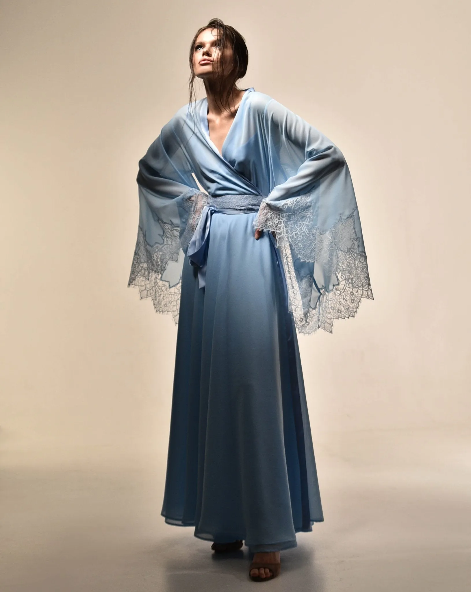 Dreamer Luxury Chiffon Sheer Robe