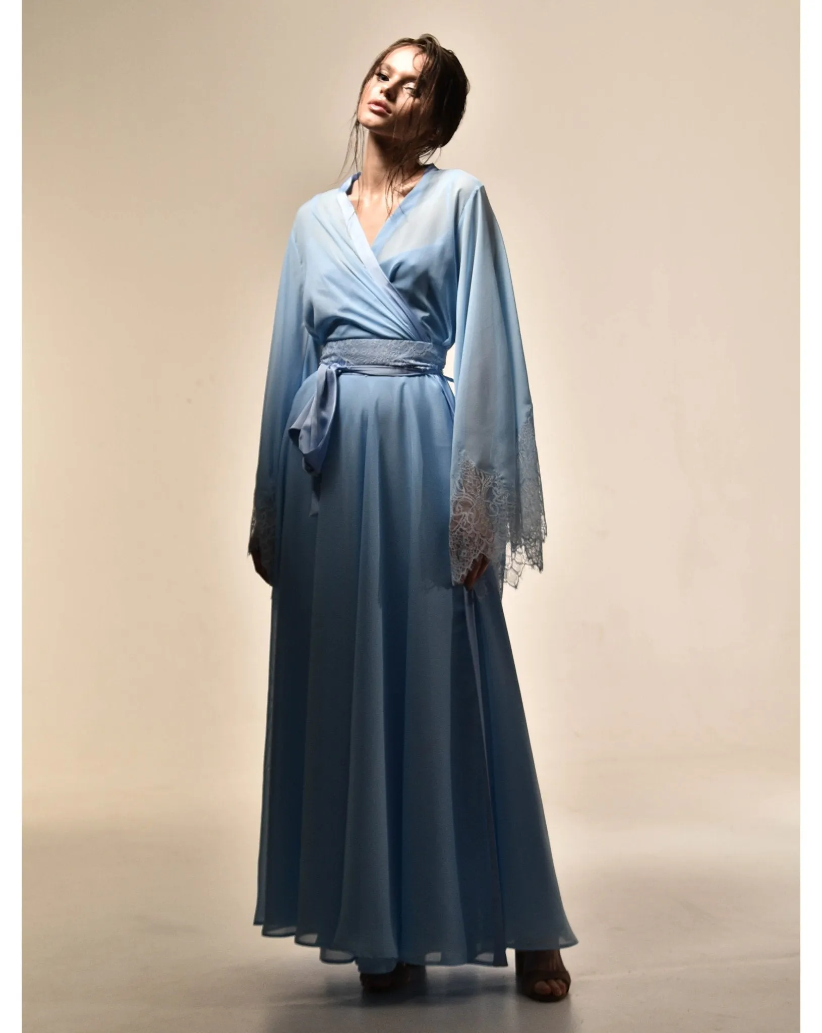 Dreamer Luxury Chiffon Sheer Robe