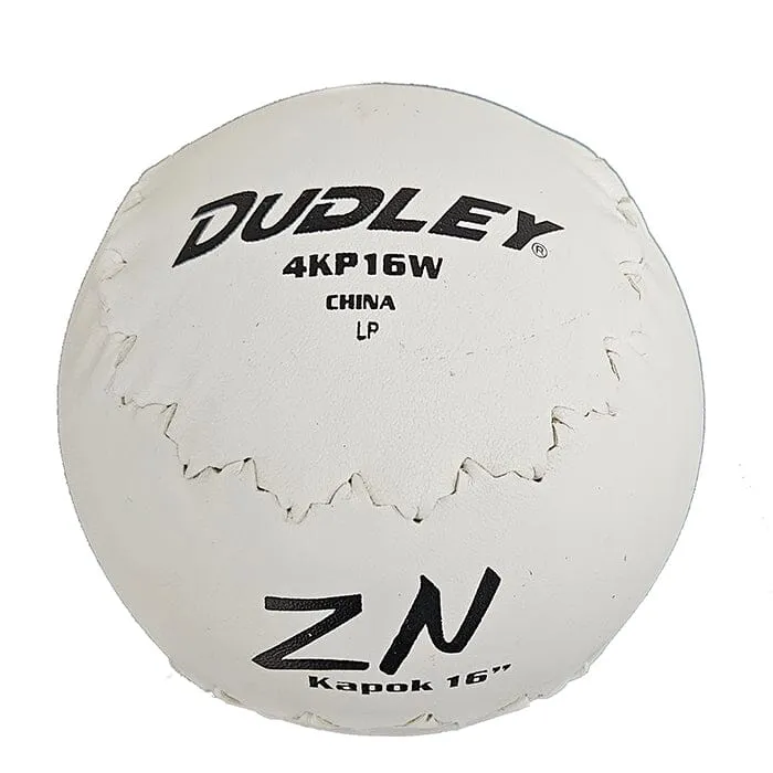 Dudley ZN Kapok 16 Inch Softball (Dozen): 4KP16W