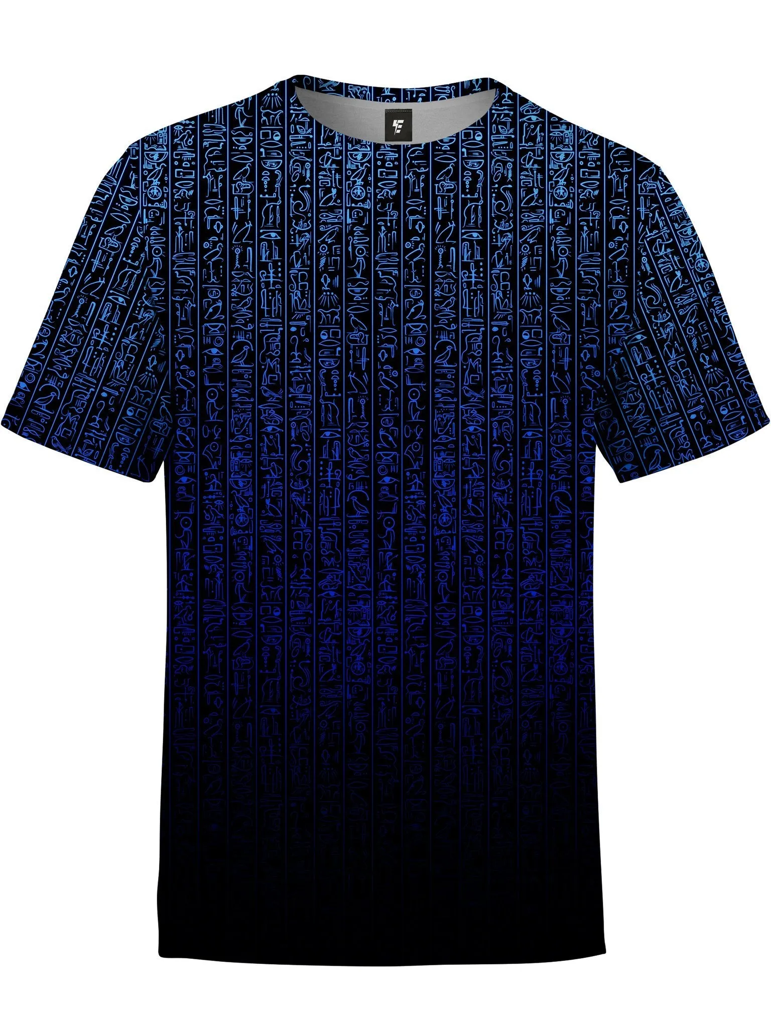 Egyptian Glyphs (Blue) Unisex Crew