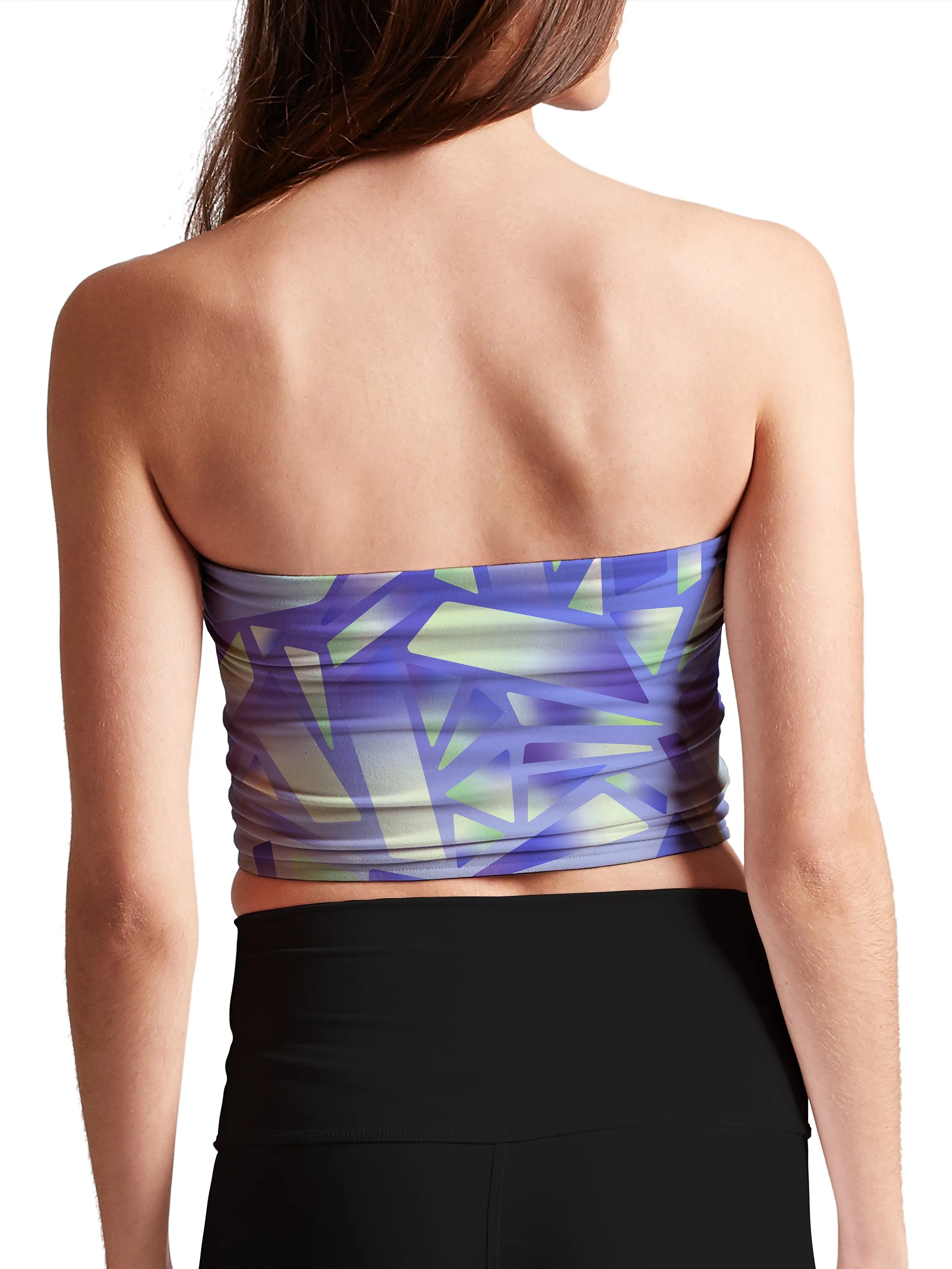 Electric Stained Glass (Indigo Ice) Tube Top