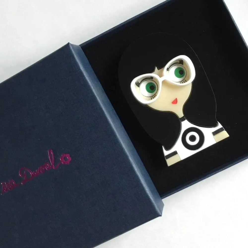 EMMA Acrylic Brooch, Limited Numbered Edition