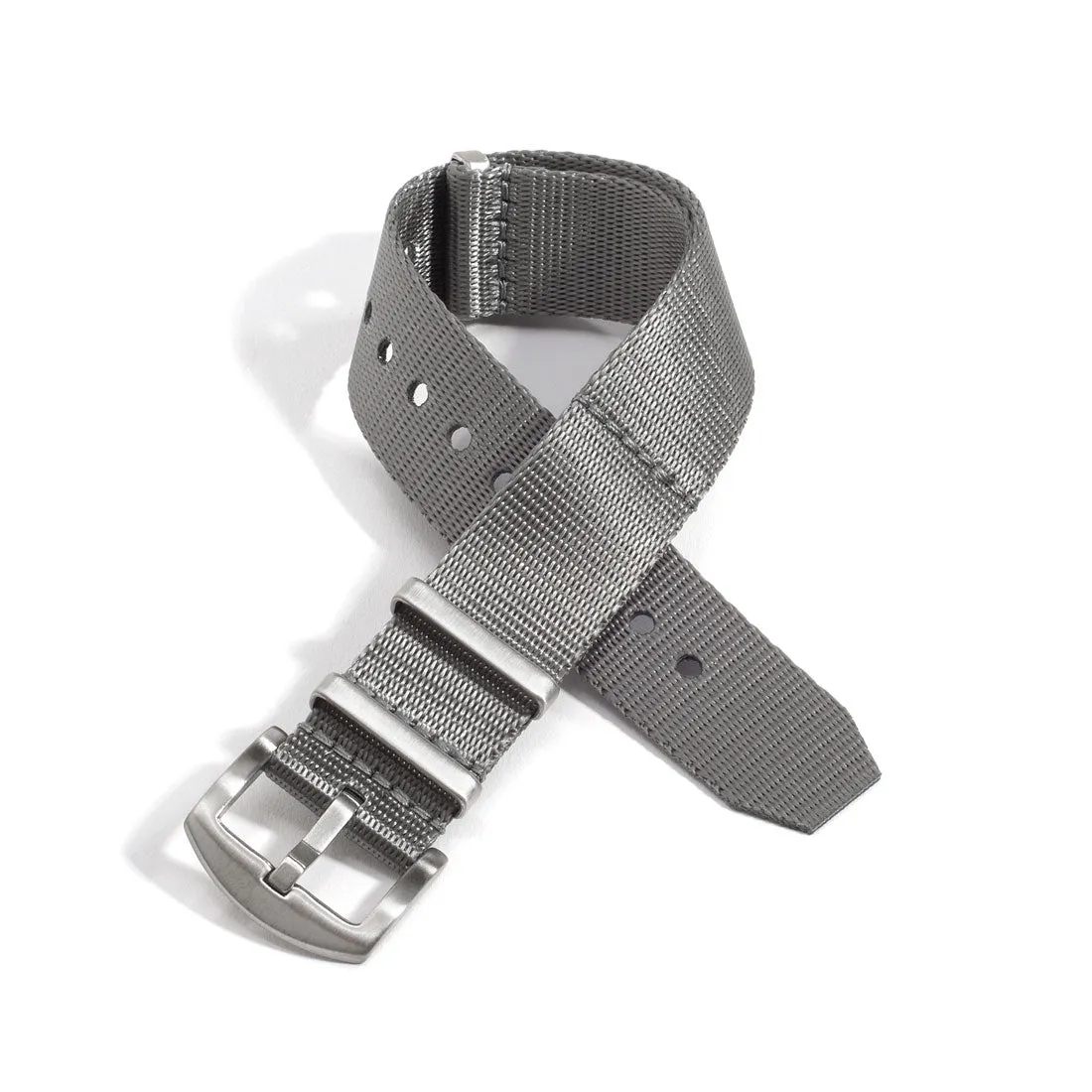 Everest Gray Nylon Watch Band