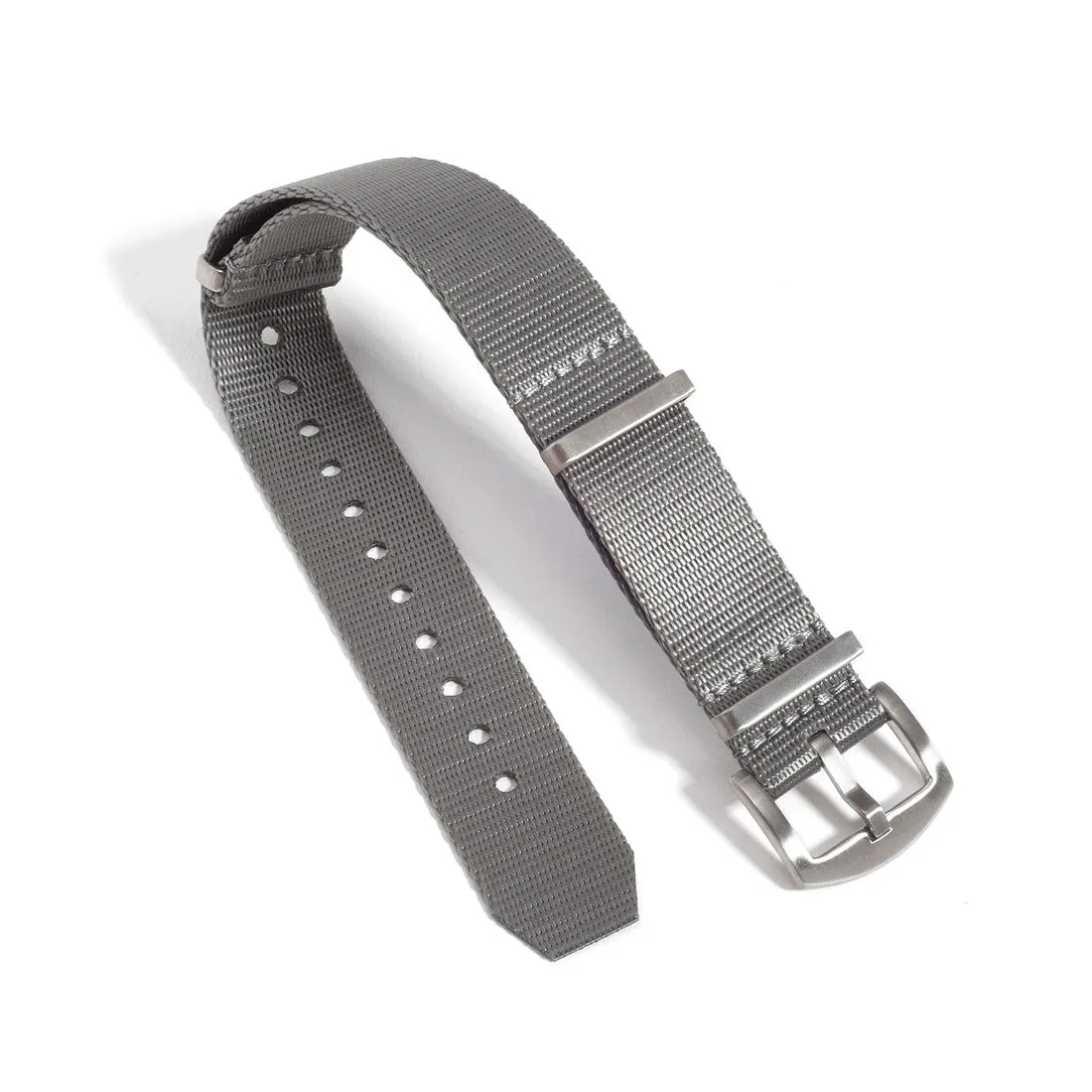 Everest Gray Nylon Watch Band