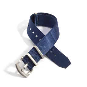 Everest Navy Blue Nylon Watch Band