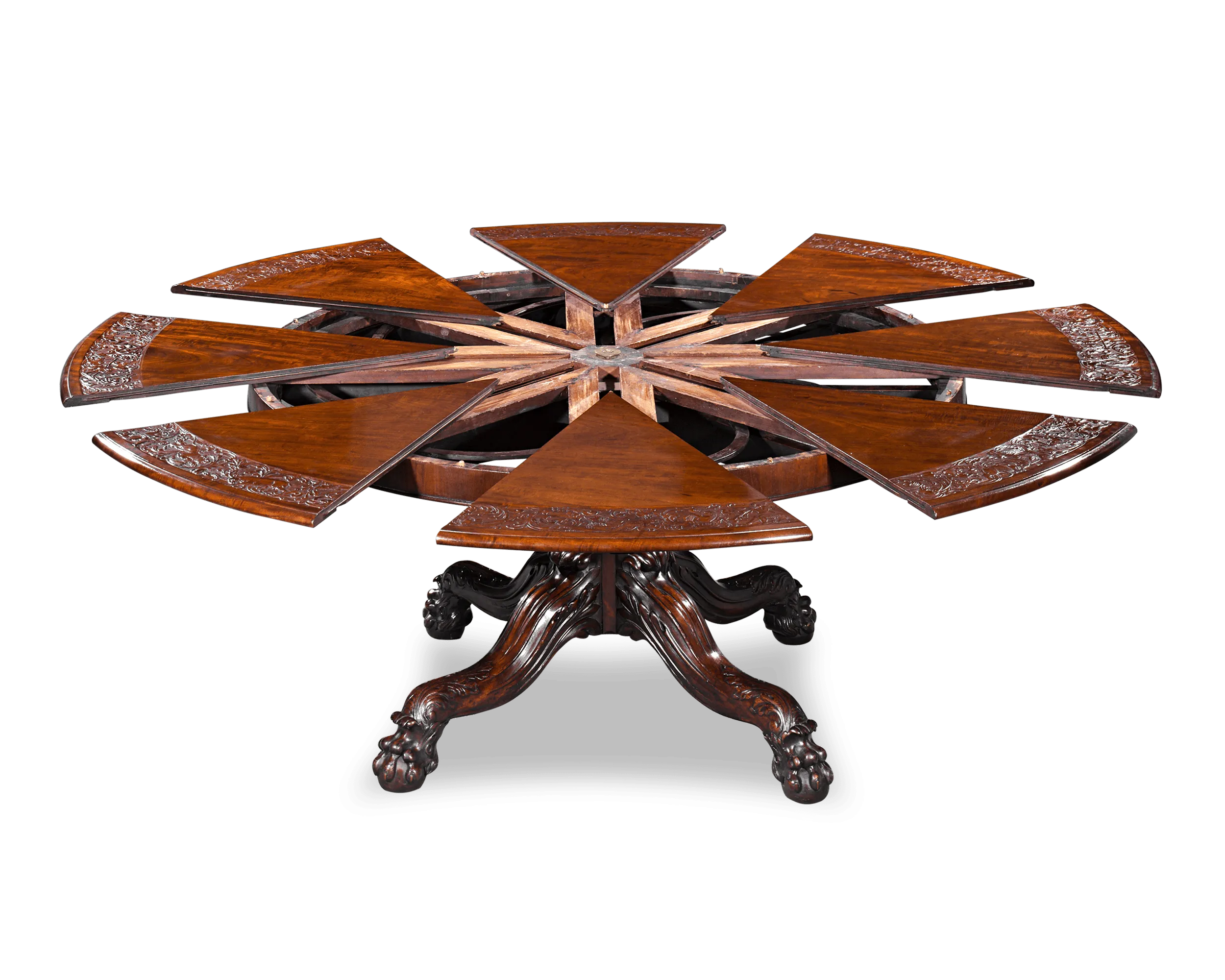 Expanding Jupe Dining Table by Johnstone and Jeanes