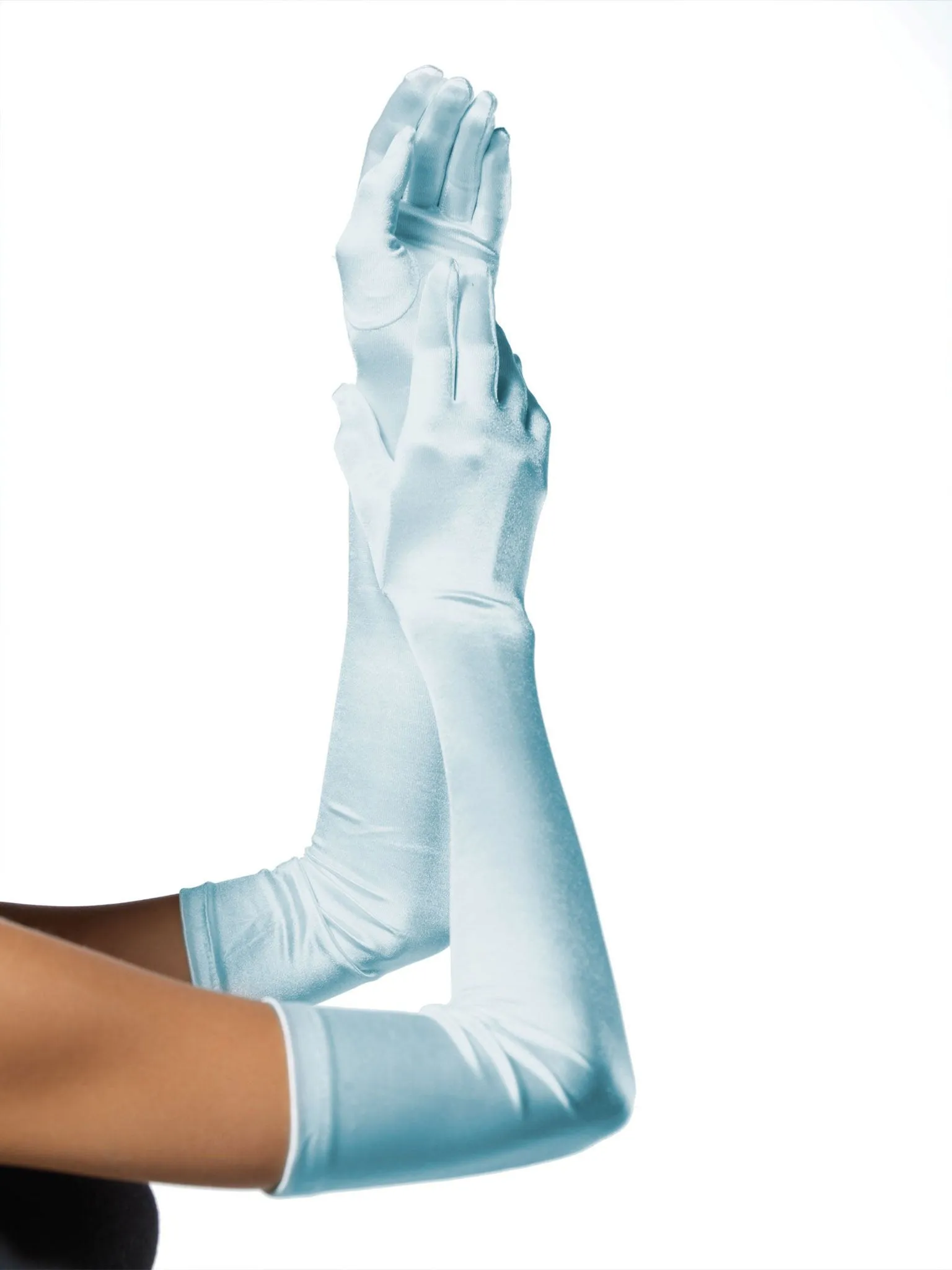 Extra Long Opera Length Satin Gloves