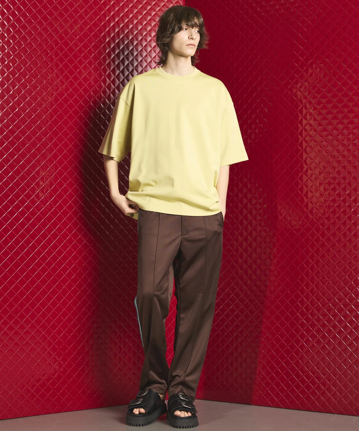 【FACT FASHION】PLA Smooth Prime-Over Crew Neck T-shirt