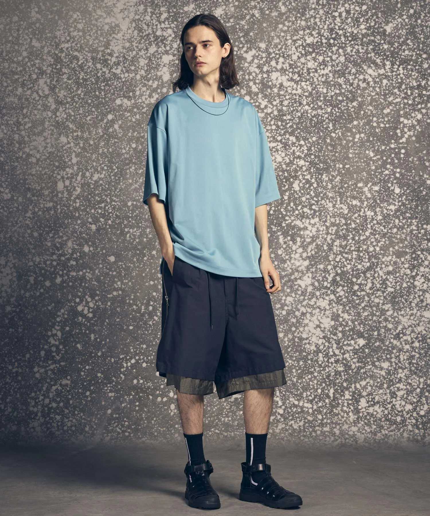 【FACT FASHION】PLA Smooth Prime-Over Crew Neck T-shirt