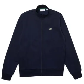 Felpa Uomo Lacoste Full Zip Senza Cappuccio Blu Navy