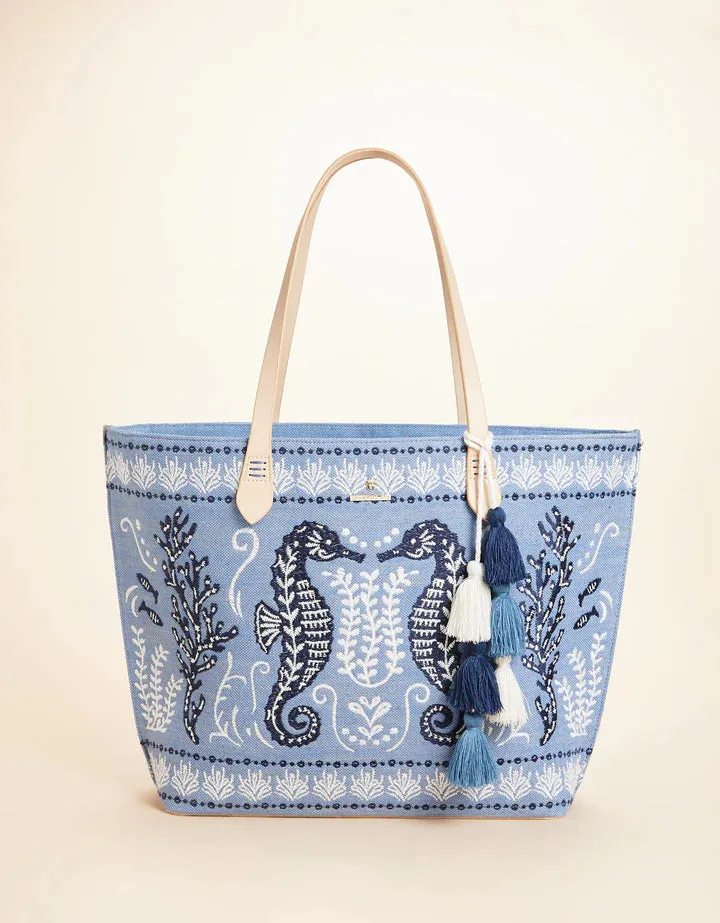 Fiesta Tote Hamilton Seahorse