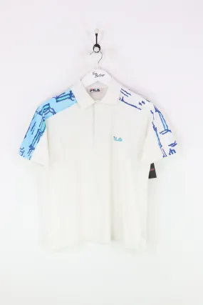 Fila Polo Shirt White XS