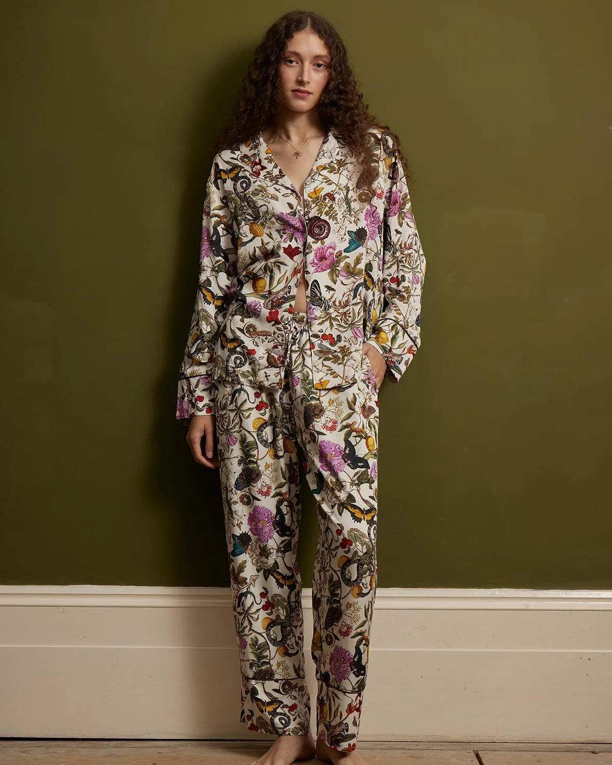 Floral Engravings Pyjamas