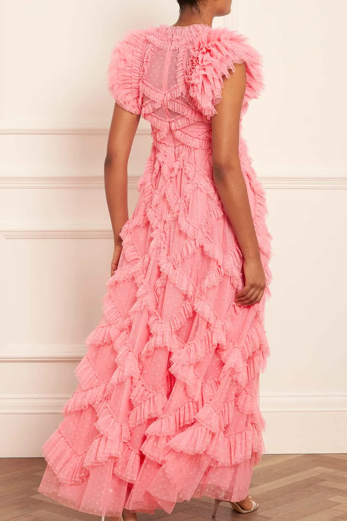 Genevieve Ruffle Gown