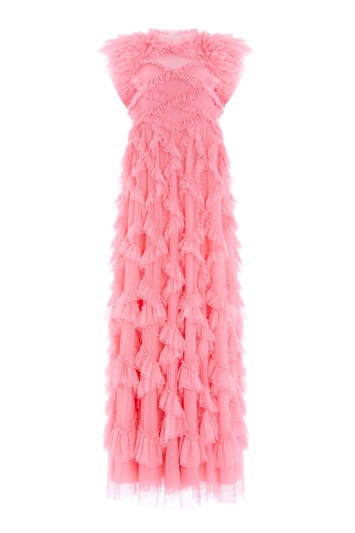 Genevieve Ruffle Gown