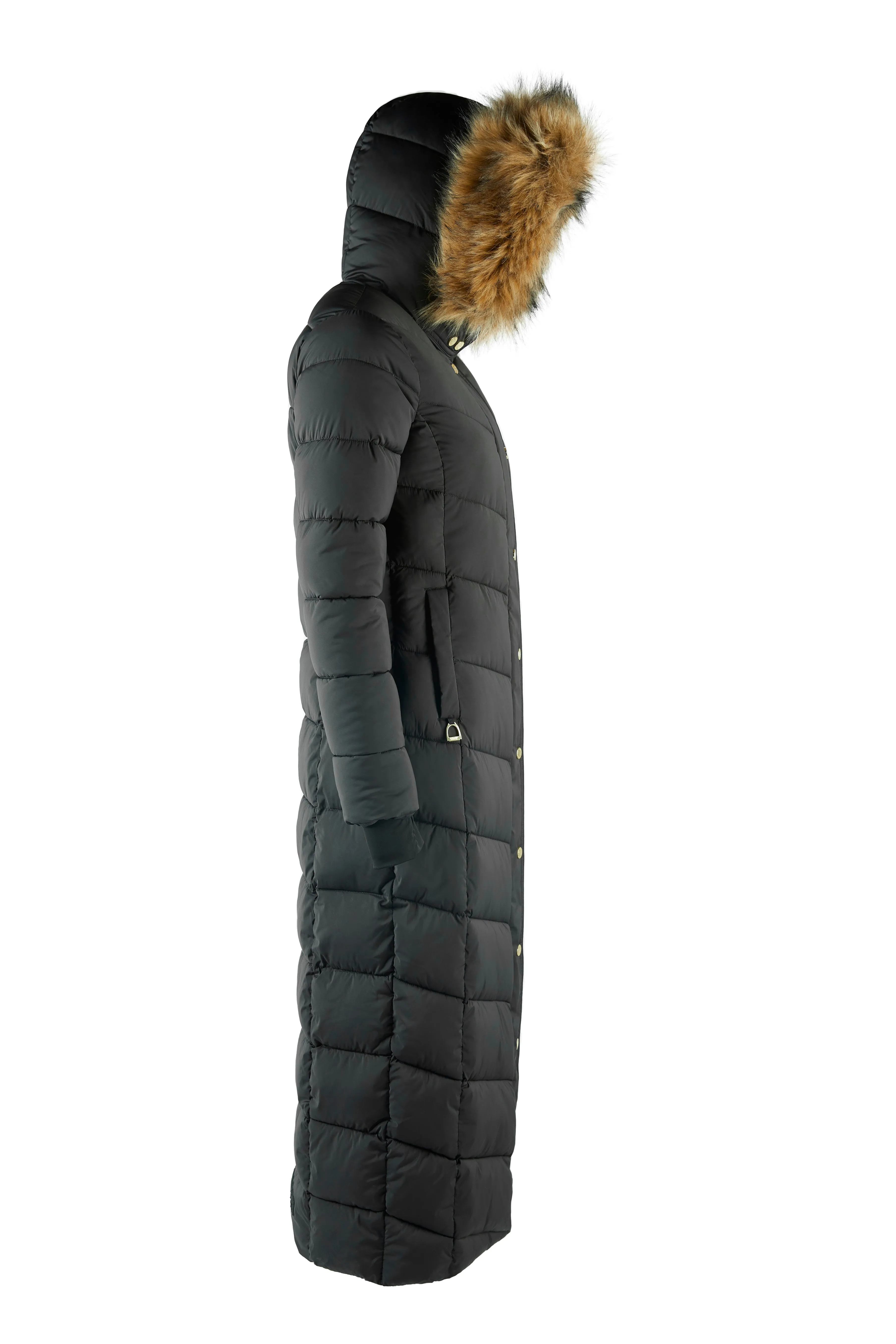 Glacier Full Length Puffer (Black)