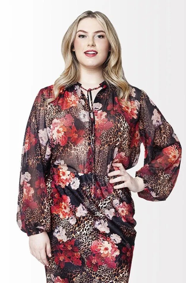 Gloss Blouse // Floral