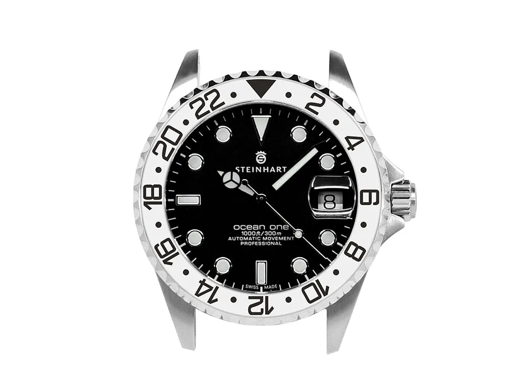 GMT Style Ceramic Bezel Insert White